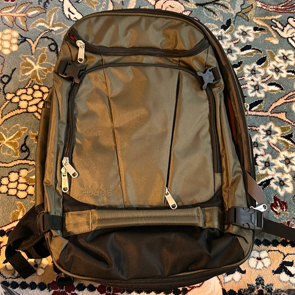 Ebags Mother Lode Travel Backpack Fits Laptops To 15 Green New